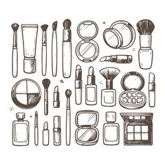 Obraz premium High-quality vector illustration of makeup, perfect for creative design, branding, and digital artwork.