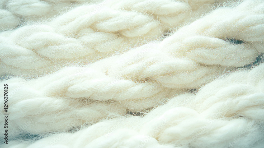 Poster cozy winter knitted wool texture background for craft and design projects