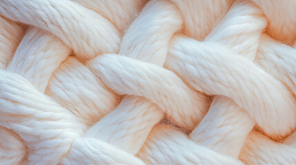 Warm cozy knitted wool texture for craft and design projects