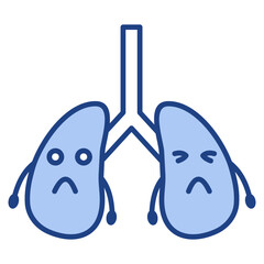 Human Health Blue Icon