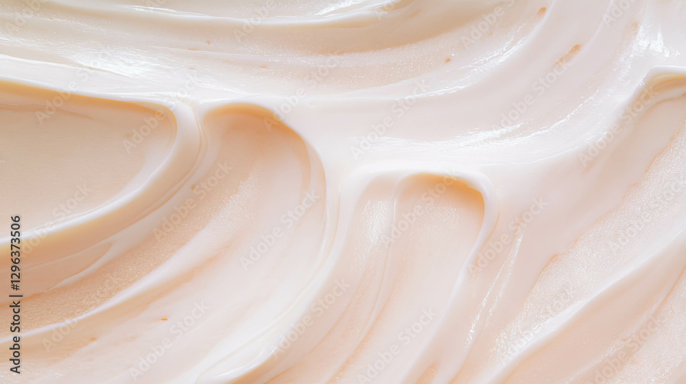 Poster smooth creamy texture with natural light tones for background design