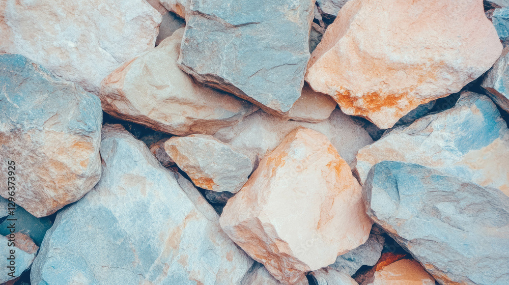 Poster textured light stone background for design and decor projects