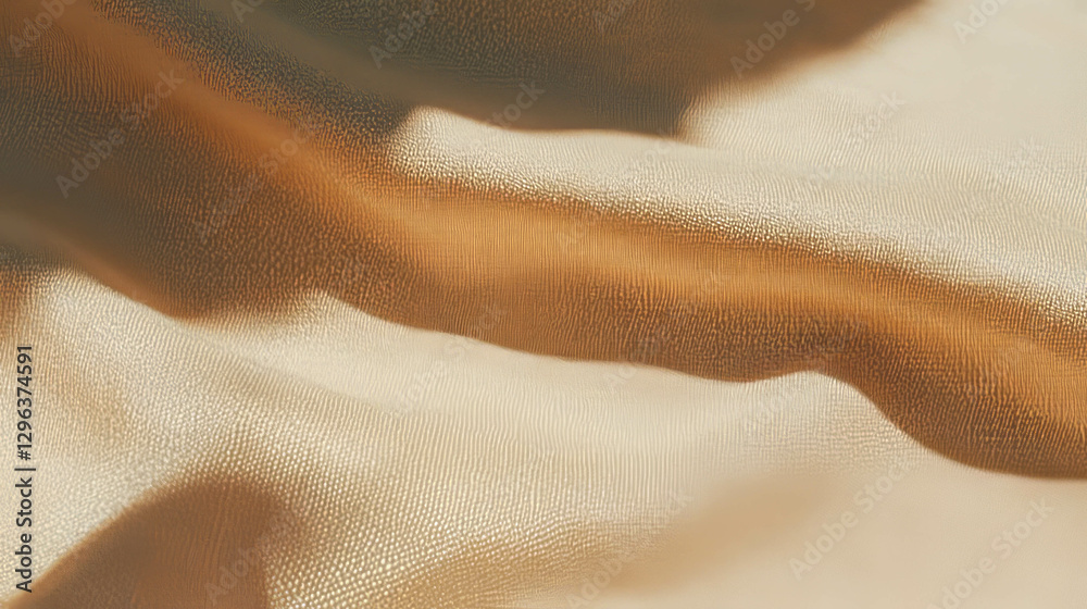 Poster Lightly textured canvas background with warm tones for artistic design
