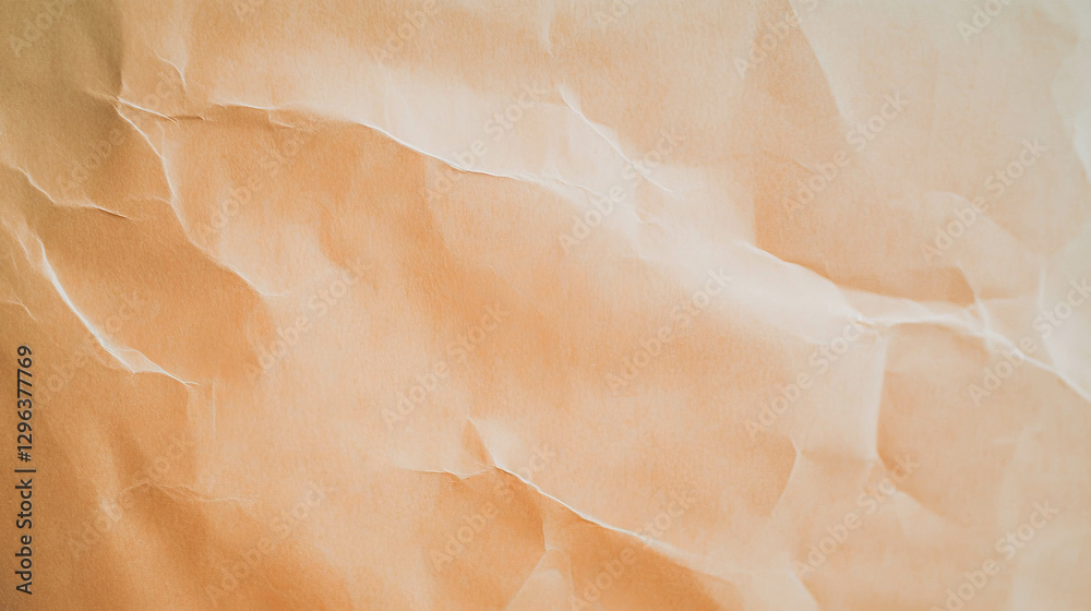 Poster Warm matte paper texture with subtle creases for creative design projects