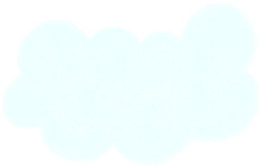Fototapeta premium Fluffy soft blue clouds