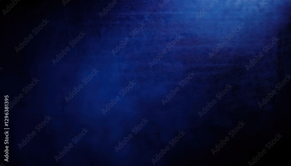 Leinwandbilder deep navy blue textured background with subtle gradient and soft light reflections for digital desig