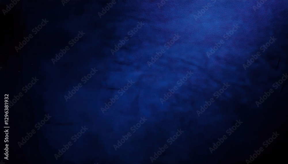 Leinwandbilder deep navy blue textured background with subtle gradient and soft light reflections for digital desig