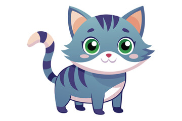 Obraz premium Realistic Cat vector