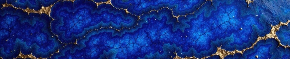 Intricate lapis lazuli background Rich blue hues, gold inclusions, natural pattern , cosmic, mineral