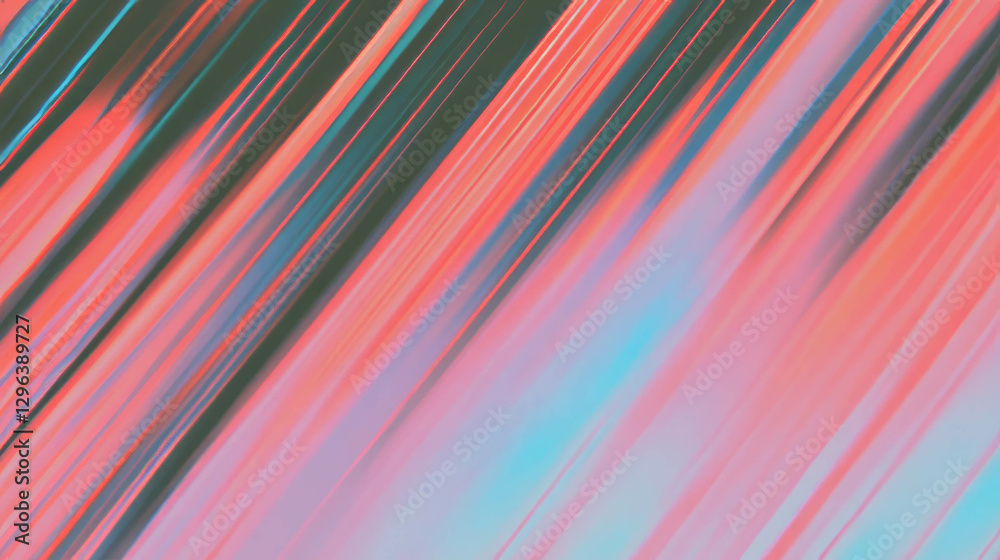 Poster Vibrant abstract background with diagonal lines and varied thickness for design use