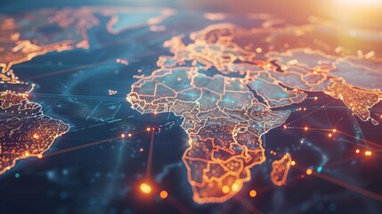 Global Network - Connected World