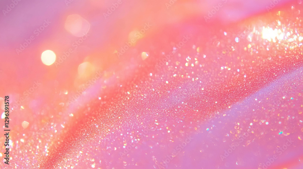 Poster pastel glitter background with sparkling texture for design and decor