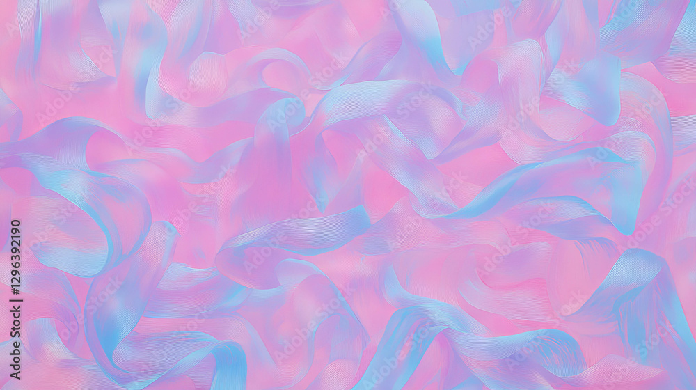 Poster pastel ribbons texture background with delicate abstract pattern for creative designs