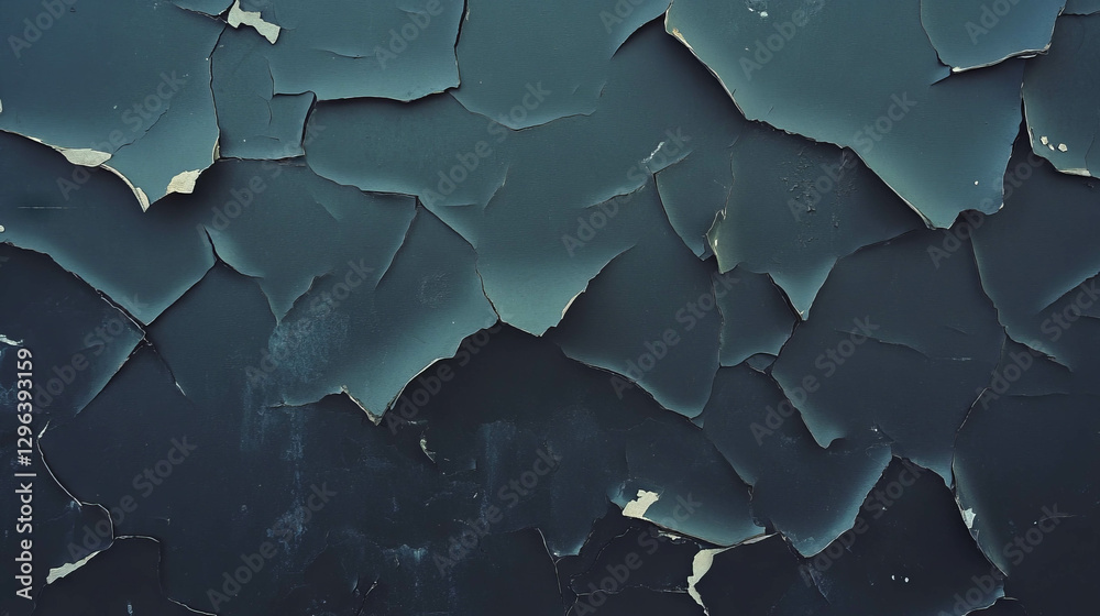 Aufkleber faded dark peeling paint texture for design and background concepts