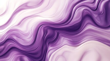 Beautiful abstract flowing artistic purple and white blended color design