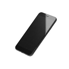 "Modern Sleek Smartphone on White Background"