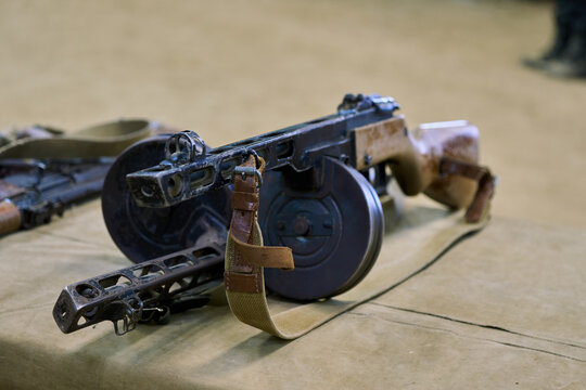 Soviet PPSh-41 Submachine Gun &ndash; WWII Era Firearm