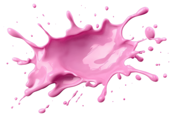 PNG Pink paint splashes background vibrant liquid.