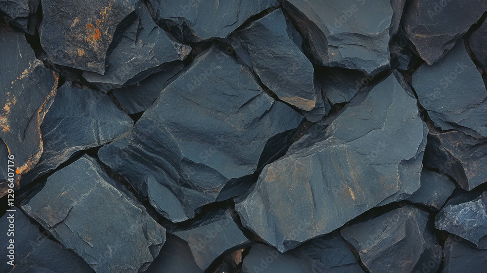 Poster natural rough stone wall texture for architectural design and background concepts