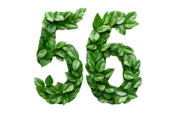 Leaves Form Number Fifty-Six, Transparent Background