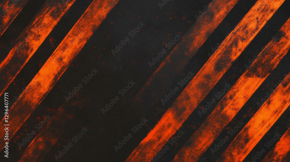 Poster rusted metal texture with striking sharp edges for industrial design