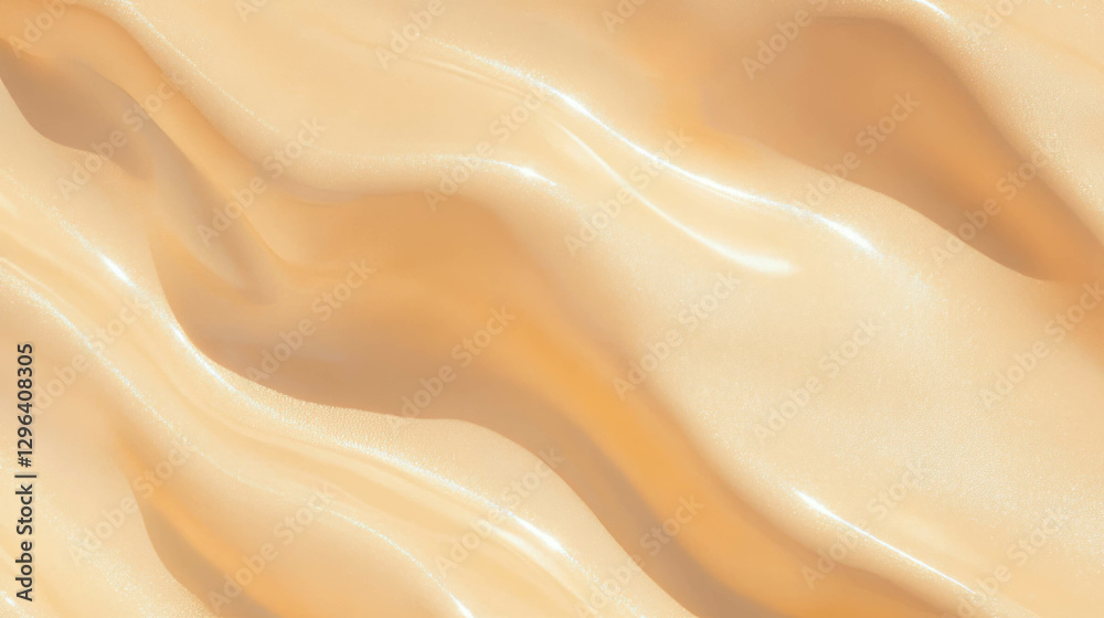 Poster elegant sand beige stucco texture with soft light waves for background design