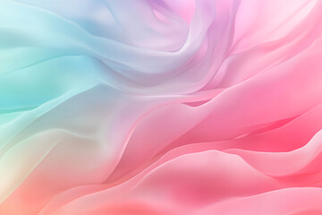 Fototapeta premium Modern minimalist gradient with flowing abstract shapes in soft pastel tones creating a sleek and contemporary aesthetic 