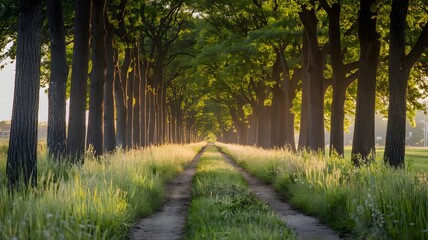 Obraz premium Green spaces and public health