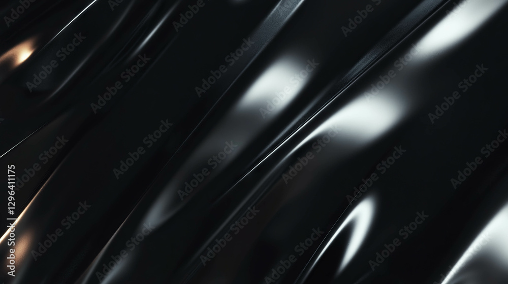 Poster abstract metallic surface with sharp highlights for modern design and aesthetic appeal