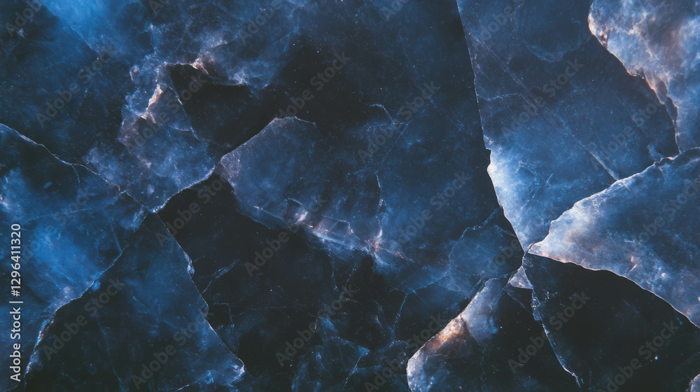 Poster Smooth polished obsidian texture for background and design projects