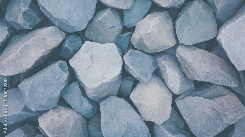 Poster Natural stone textured background featuring smooth matte surface for design and decoration projects