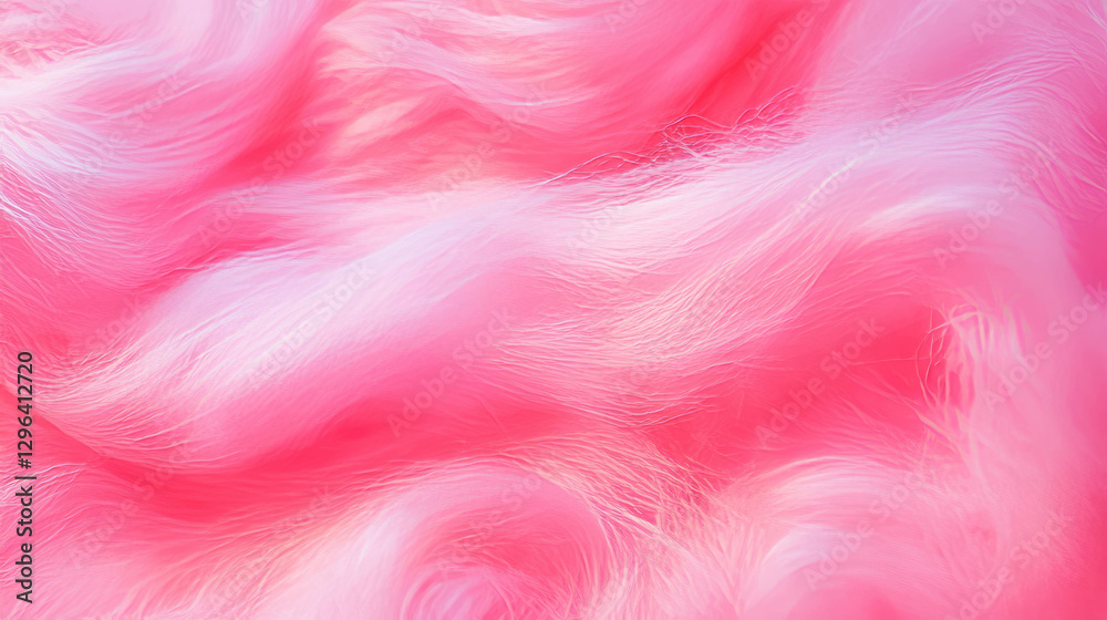 Poster Soft angora wool background with fluffy texture for cozy design and textile concepts