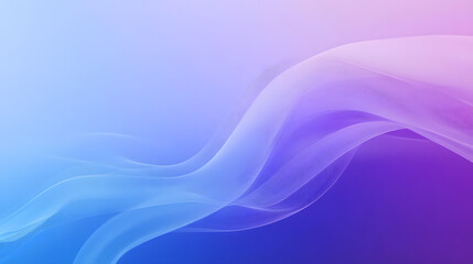 Naklejka premium A modern, elegant background with soft blue and purple gradients, featuring an abstract wave design 