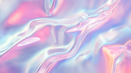 Fototapeta premium Abstract fluid soft brushed aluminum texture in pastel colors for modern design projects