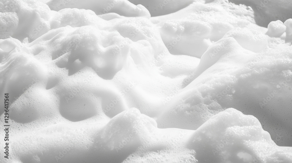 Aufkleber light airy foam texture for background design in minimalist applications
