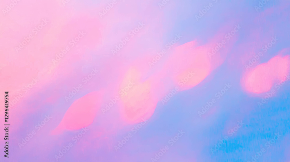 Poster soft pastel colored bokeh texture for creative design and background use