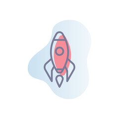 Spaceship Vector icon