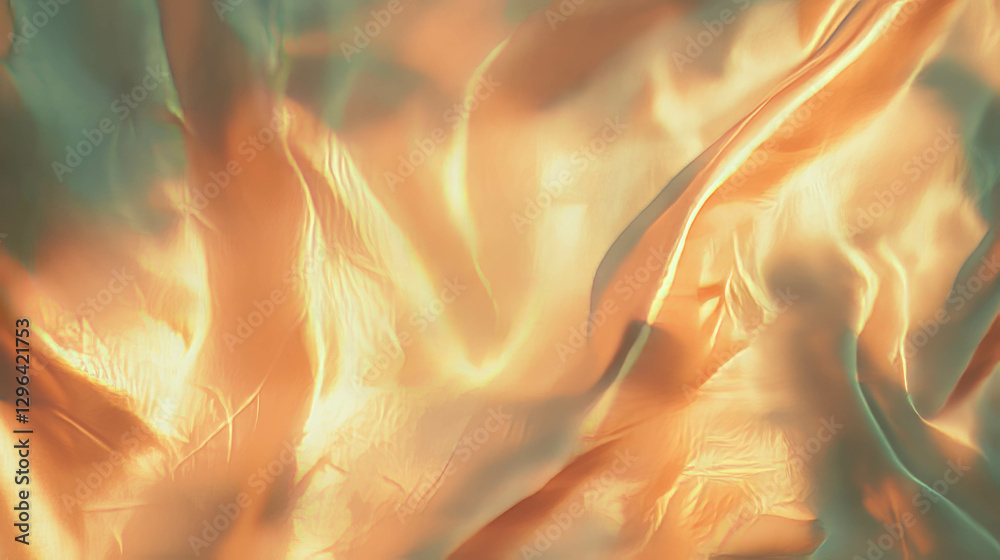 Aufkleber Soft curves and texture background with subtle abstract patterns
