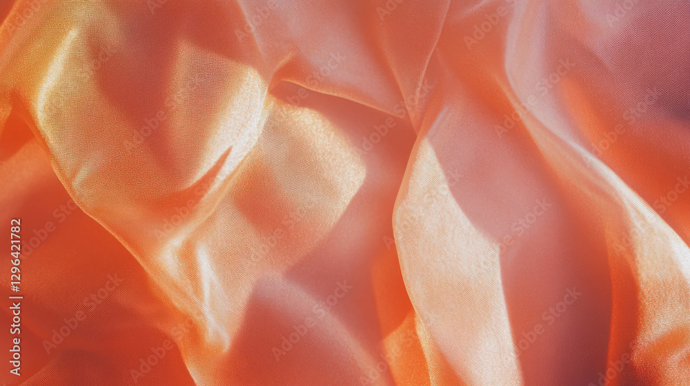 Poster Soft skin texture with subtle curves and warm tones for design and background use