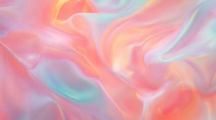 Obraz premium Dreamy pastel smoke texture with swirling patterns for creative background designs