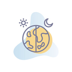  Day And Night Vector icon