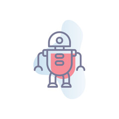 Robot Vector icon