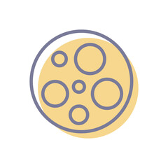 Moon Vector icon