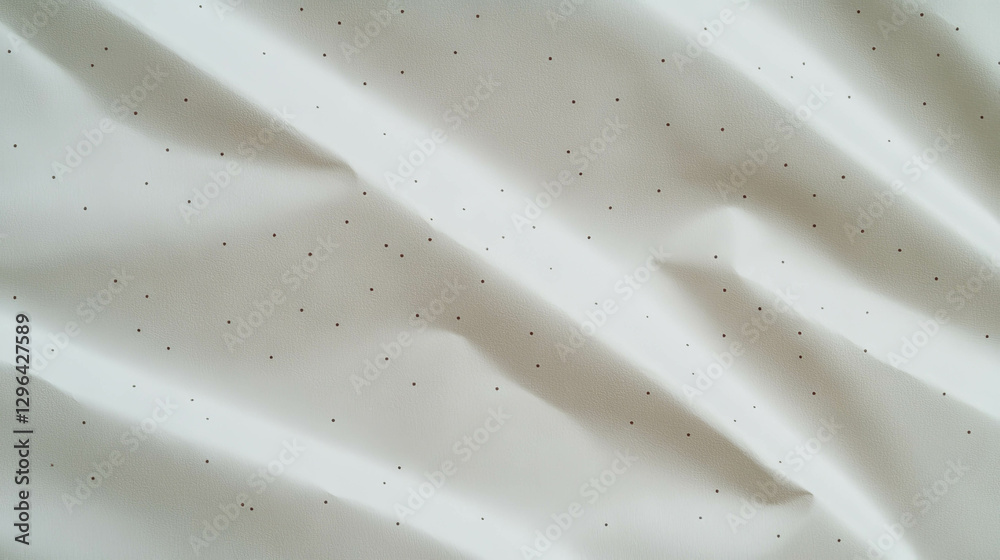 Poster Subtle dotted line pattern on textured paper for design