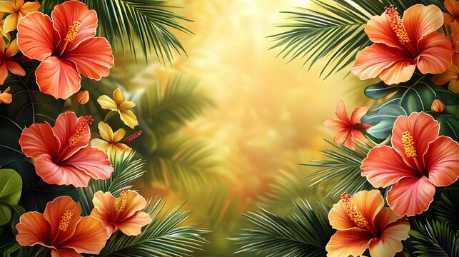 Tropical Luau Invitation Design Featuring Customizable Tiki Layout and Vibrant Backgrounds for Memorable Celebrations