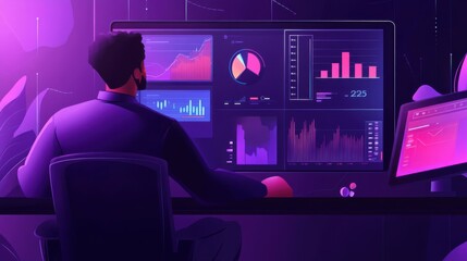 Professional business strategist planning financial growth for 2025,