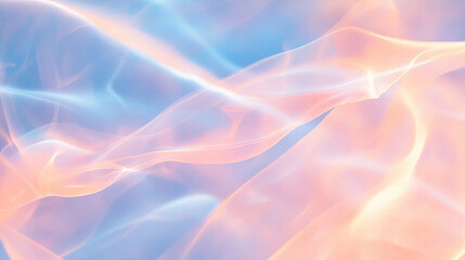 Obraz premium Abstract background of swirling colorful smoke with pastel hues for design and art projects