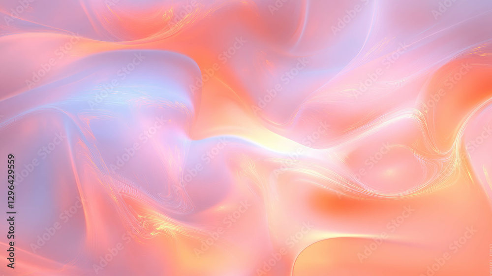 Aufkleber abstract background of swirling smoke with glowing embers for artistic design