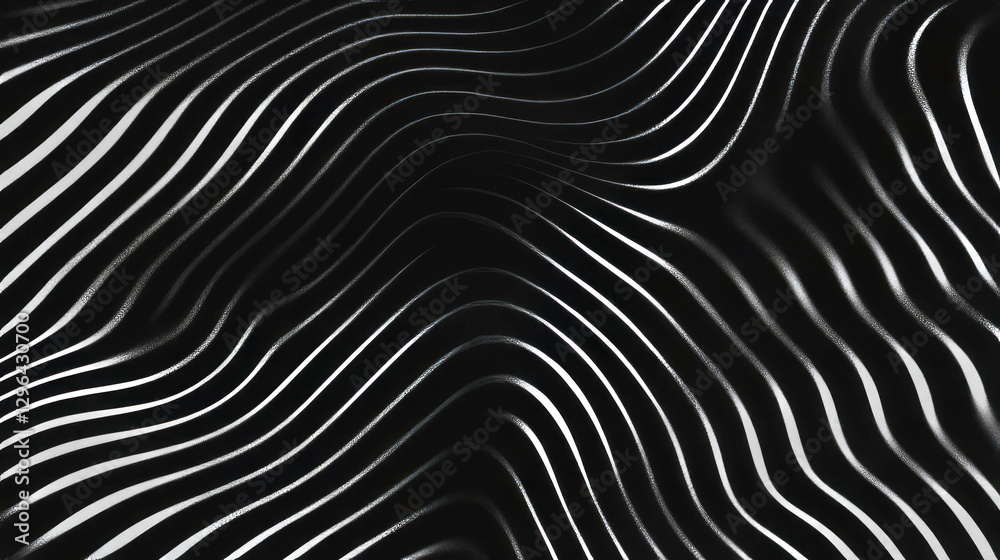 Poster abstract background featuring thick wavy lines and textured patterns for creative design
