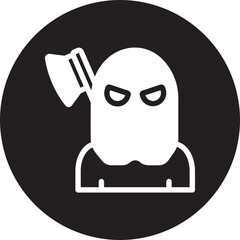 Executioner  glyph icon
